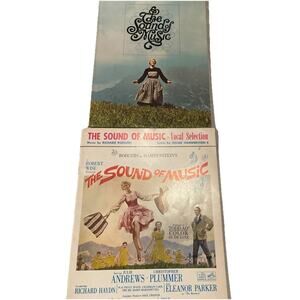 The Sound Of Music Sheet Music For Piano 1959 & Excerpts & Photos From The Movie